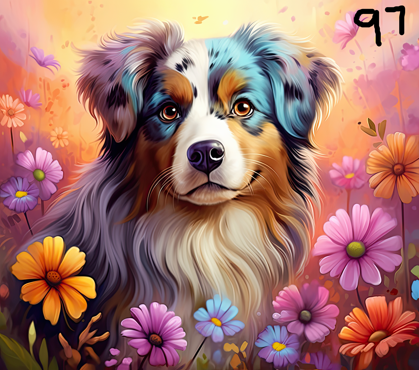 Dog Sublimation Decals 1