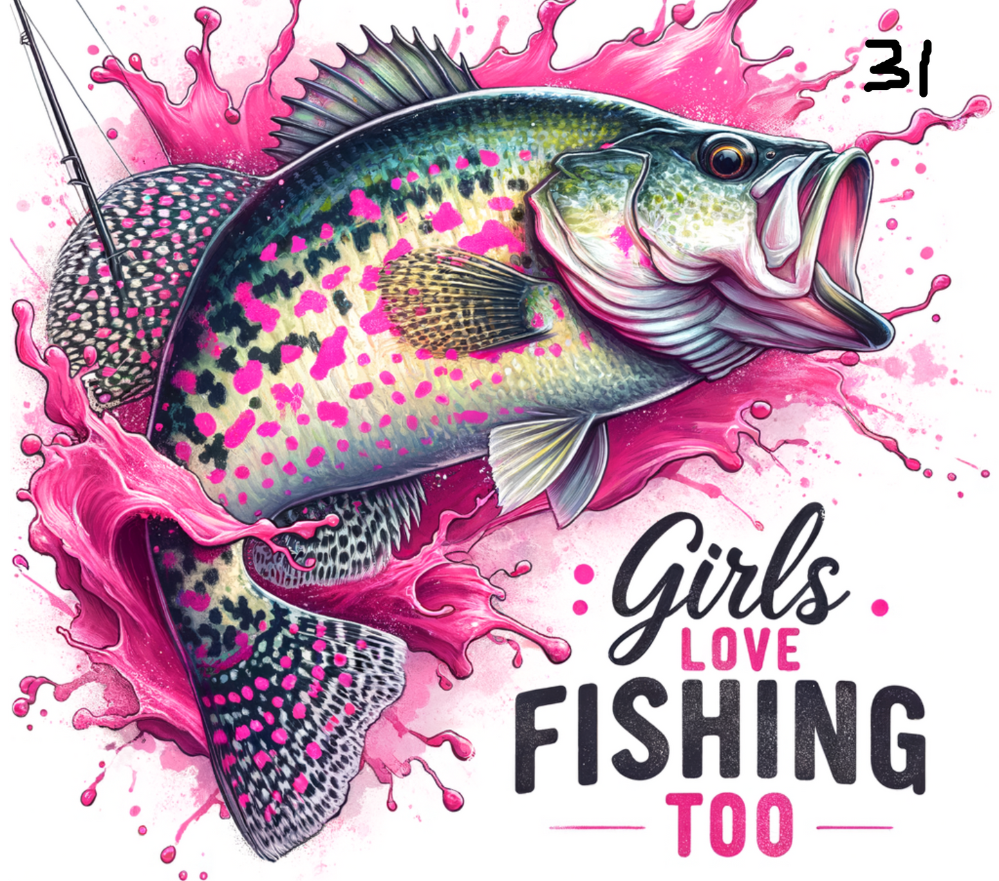 Fish Sublimation Decals