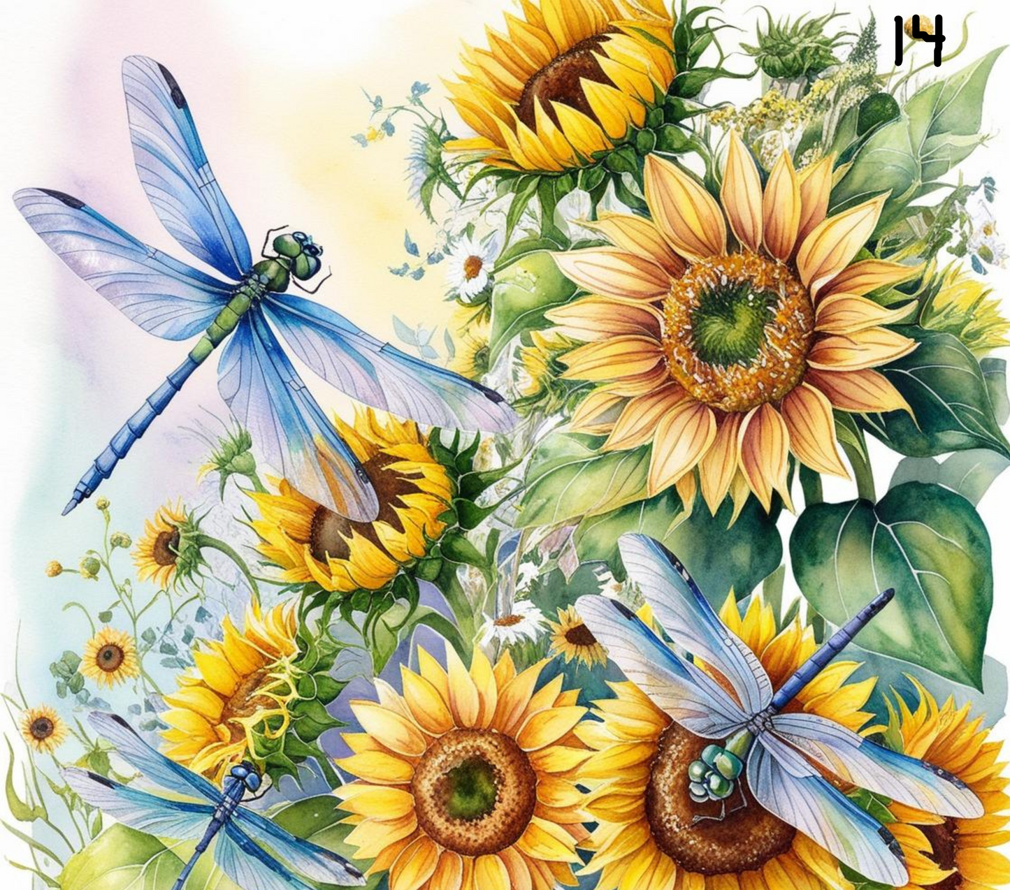 Dragonflies Sublimation Decals