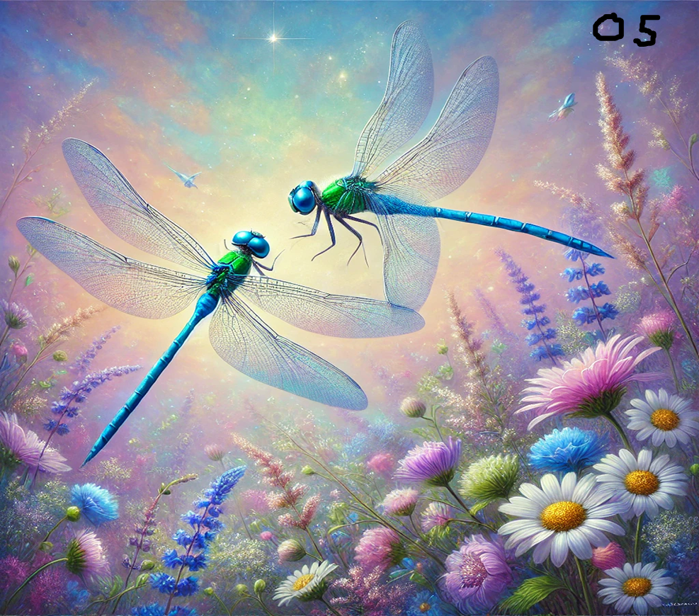 Dragonflies Sublimation Decals