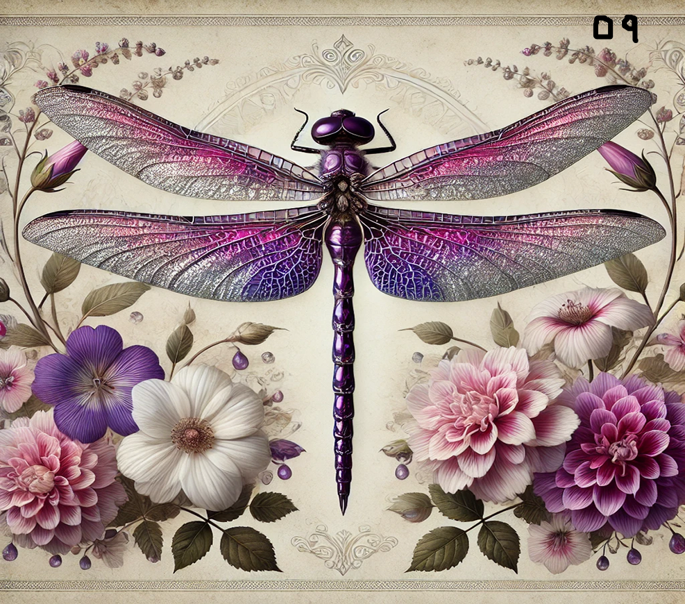 Dragonflies Sublimation Decals