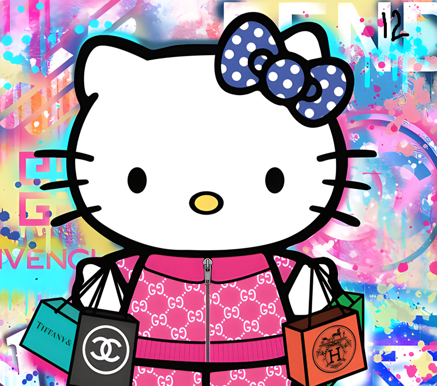 Hello Kitty Sublimation Decals