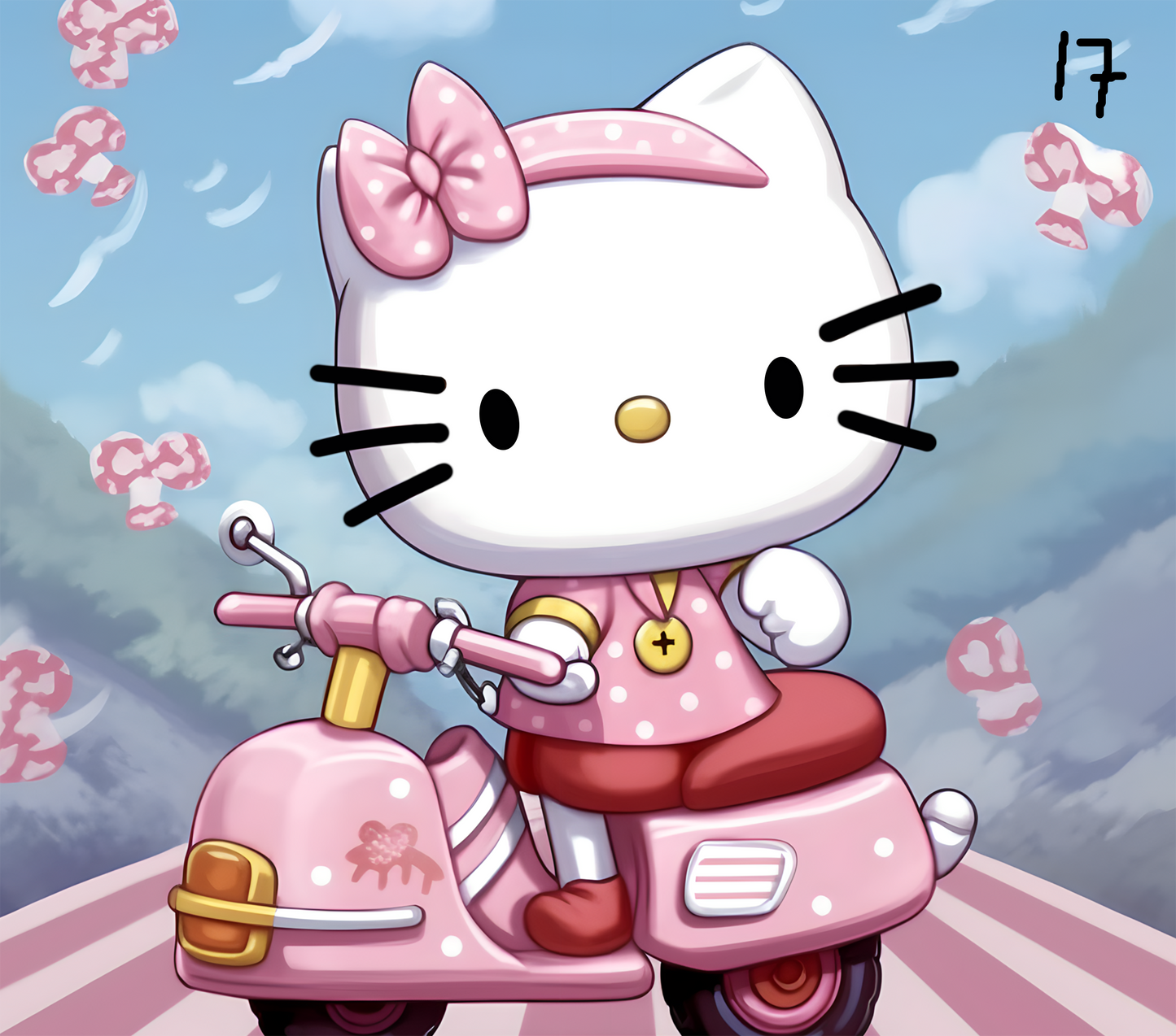 Hello Kitty Sublimation Decals