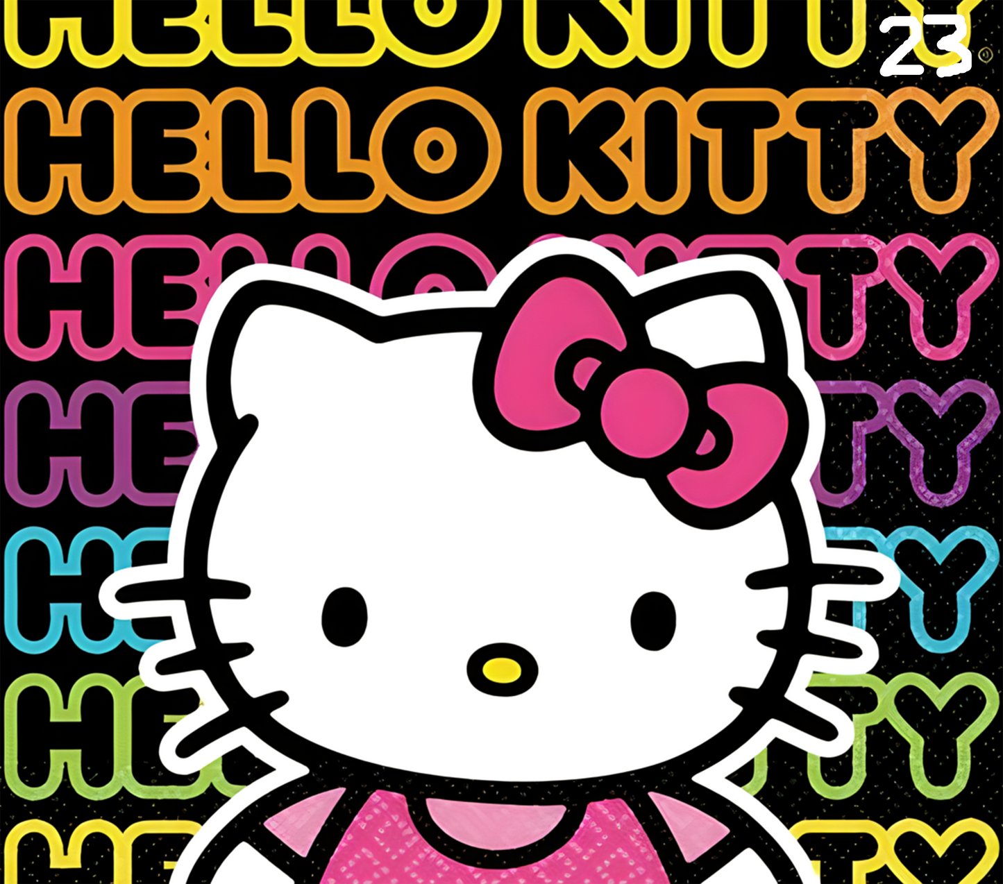 Hello Kitty Sublimation Decals