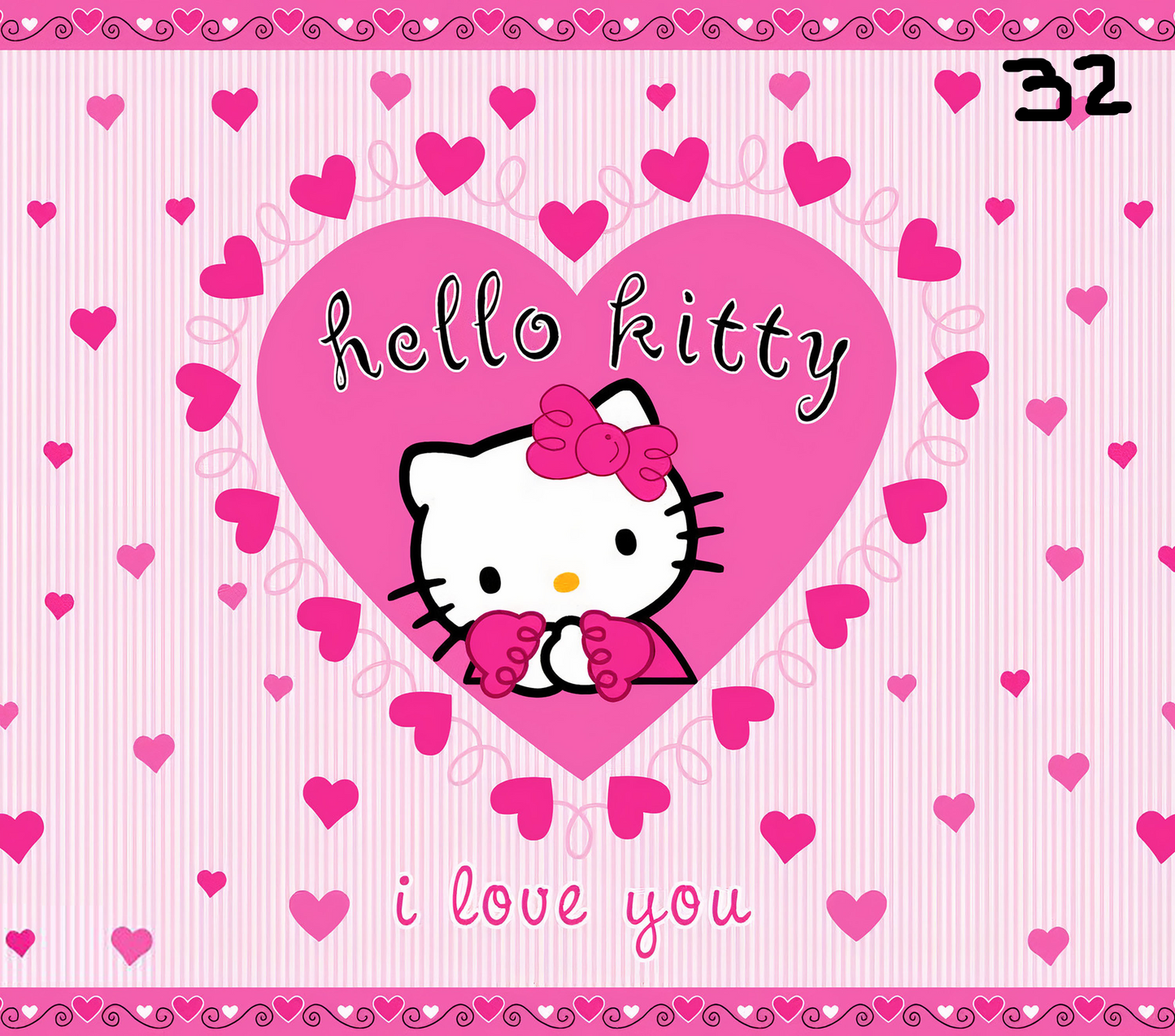 Hello Kitty Sublimation Decals