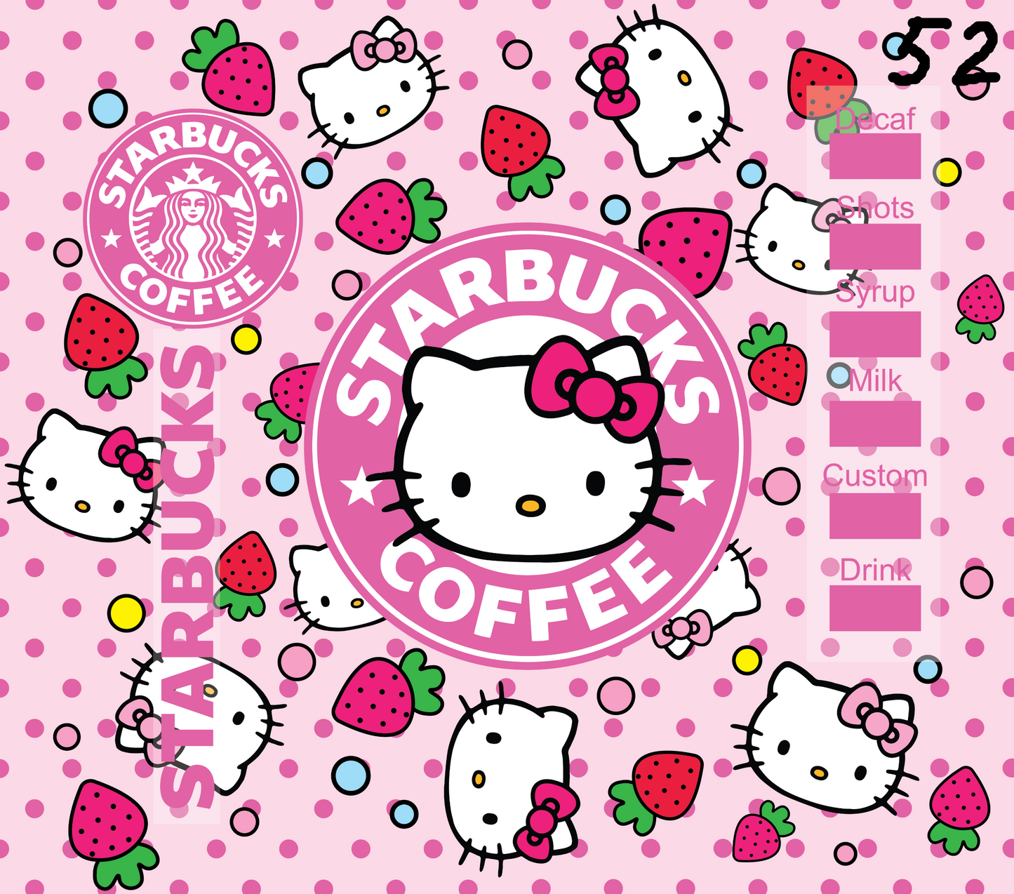 Hello Kitty Sublimation Decals