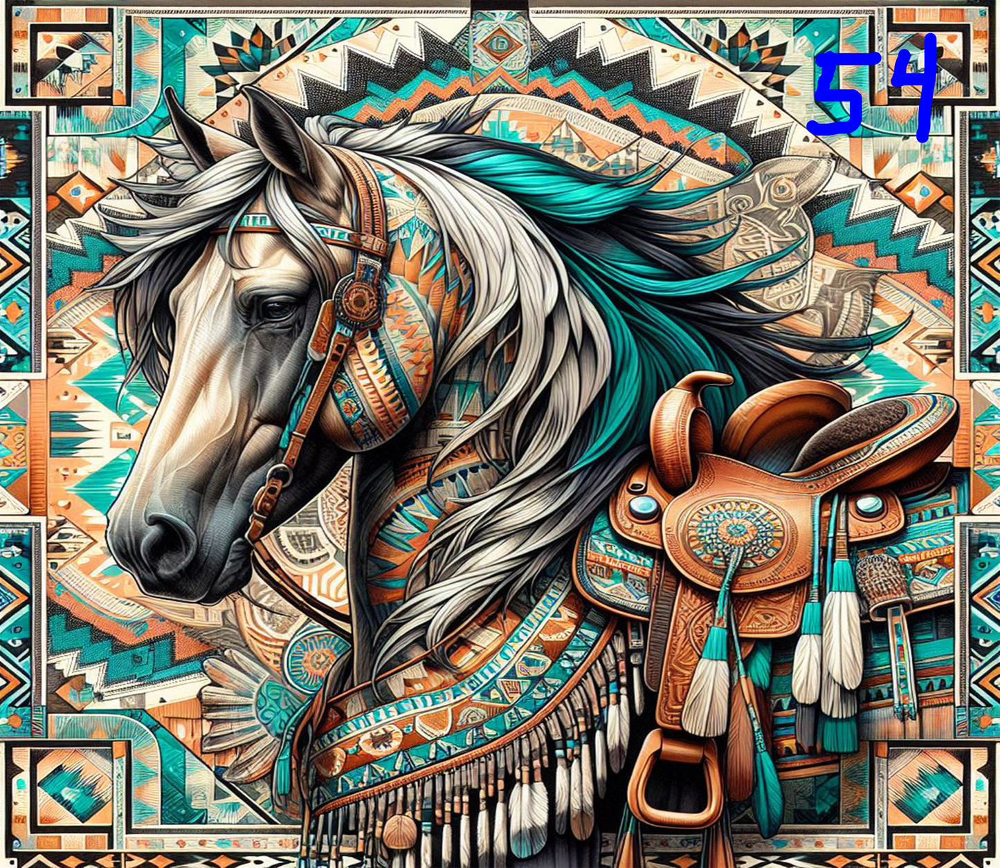 Horse Sublimation Decals