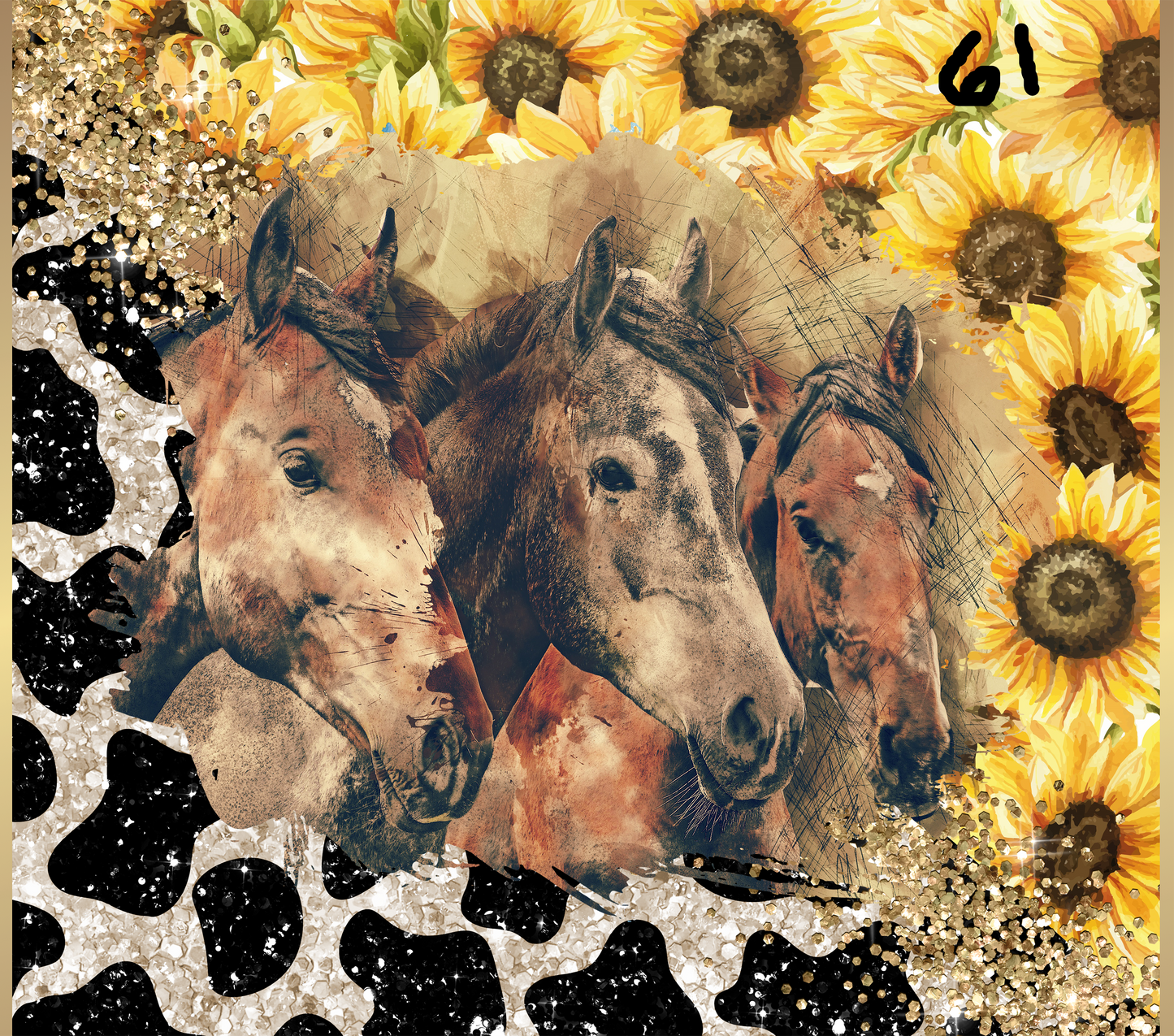 Horse Sublimation Decals