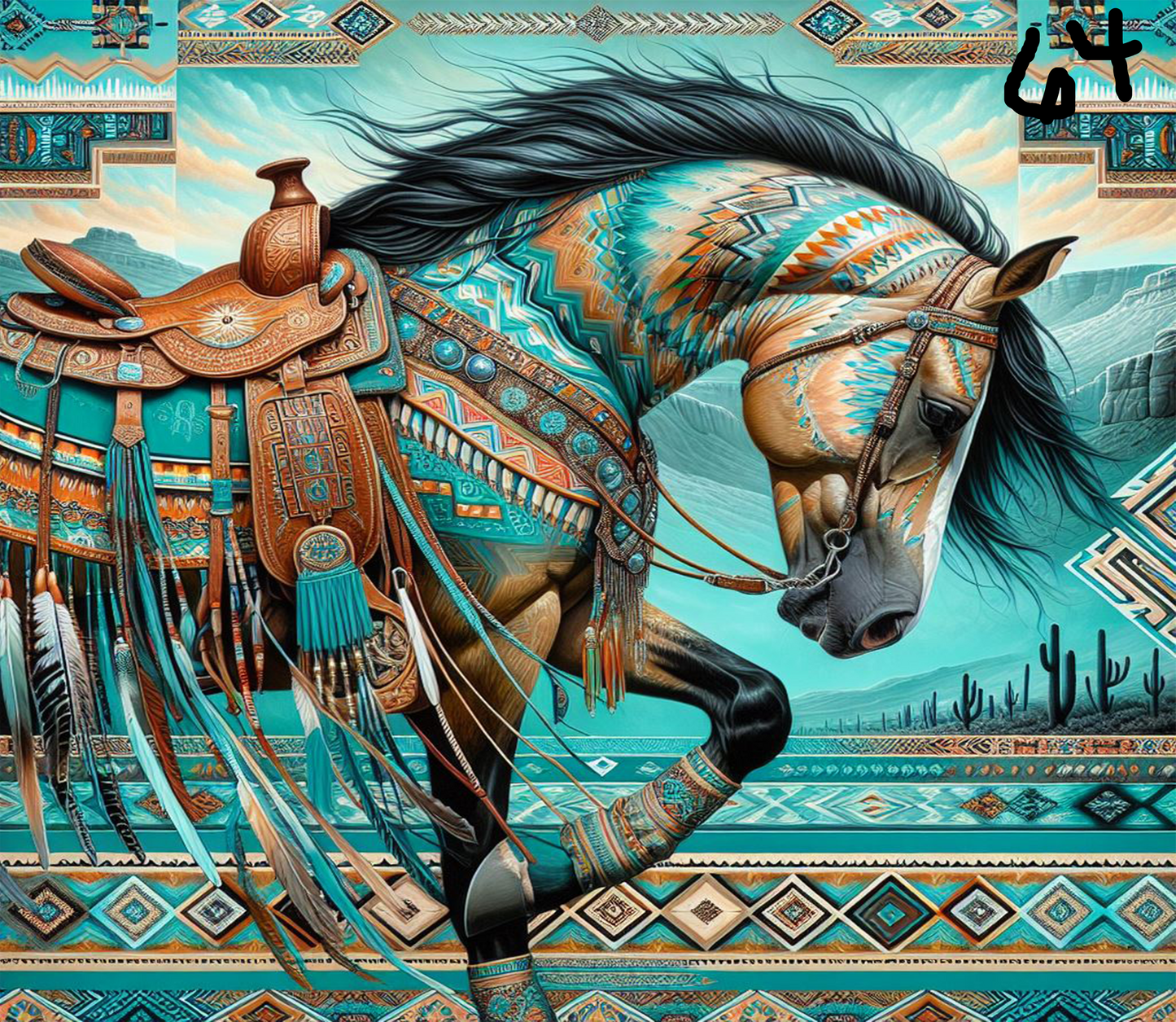 Horse Sublimation Decals