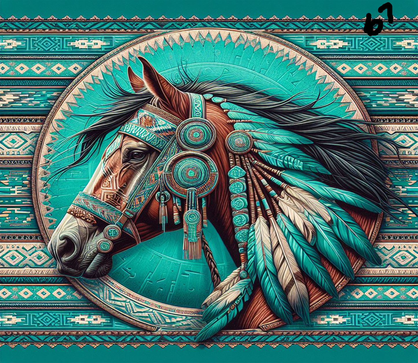 Horse Sublimation Decals