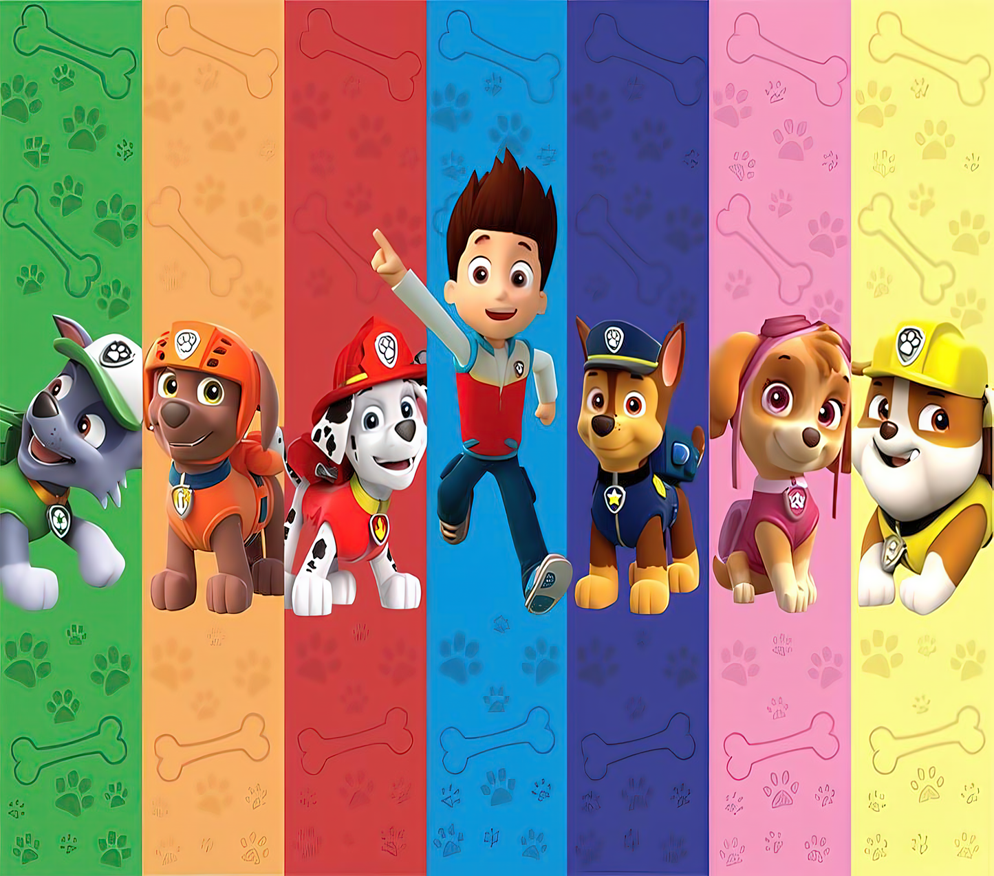 Paw Patrol Sublimation Decals
