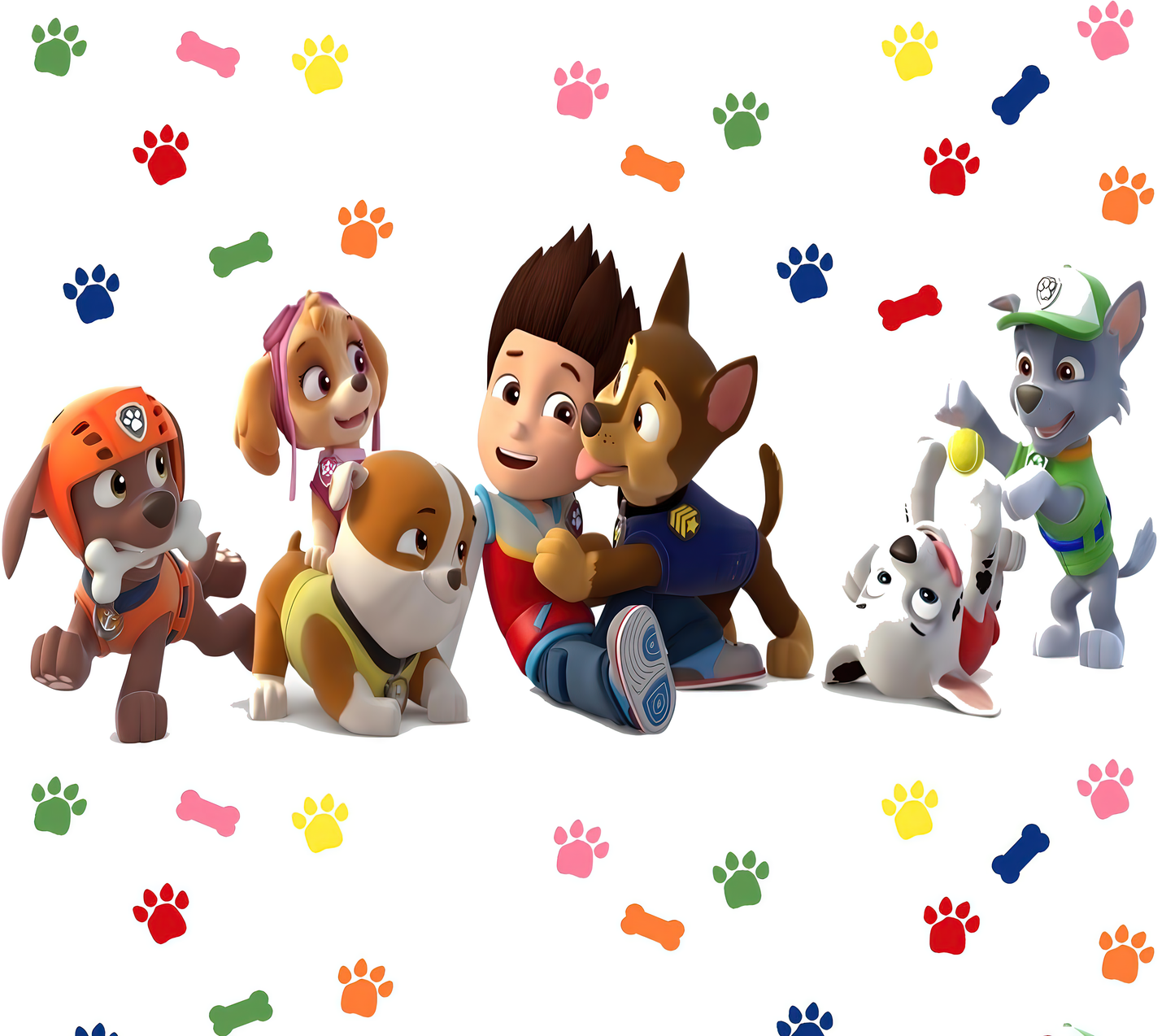 Paw Patrol Sublimation Decals