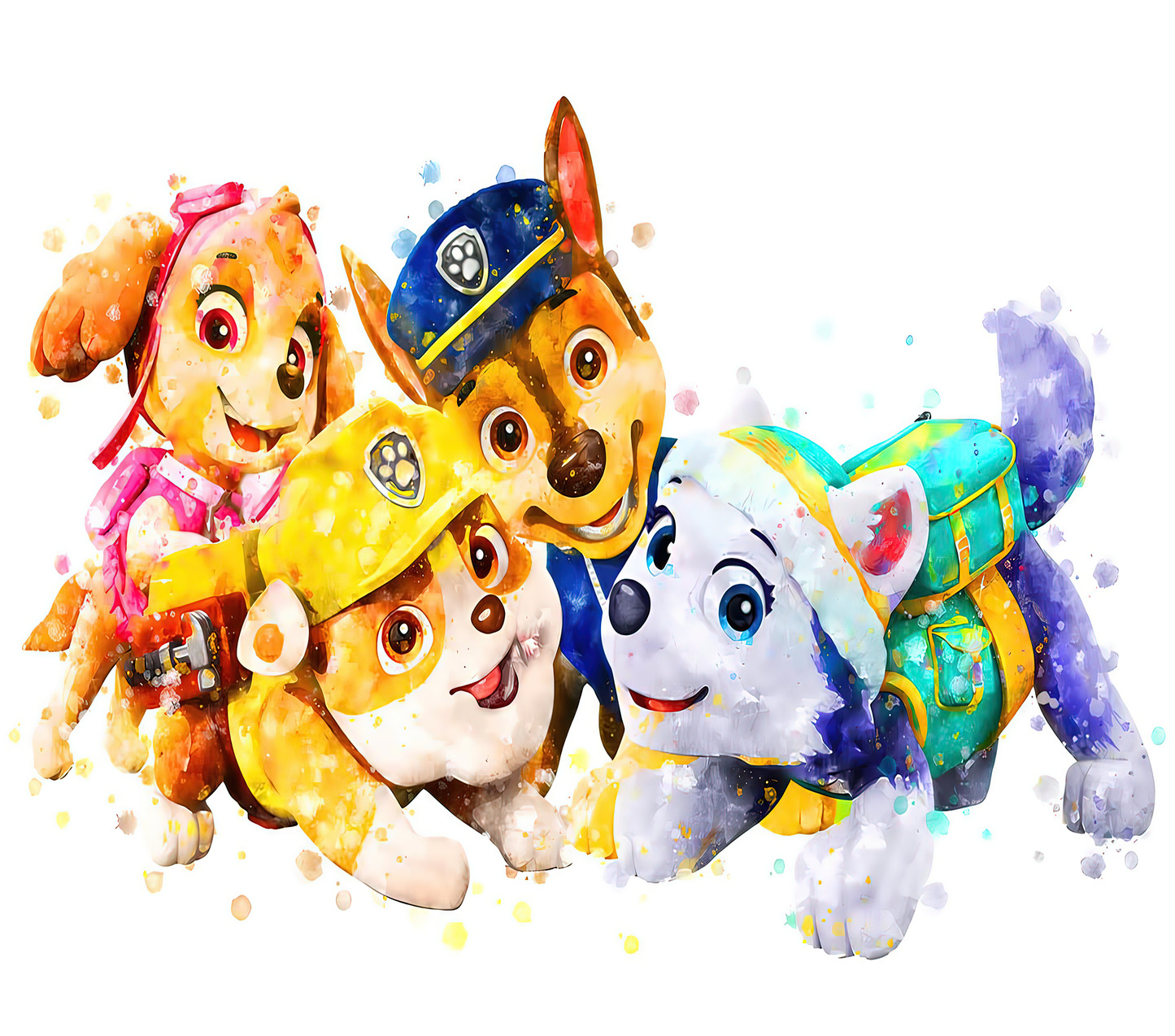Paw Patrol Sublimation Decals