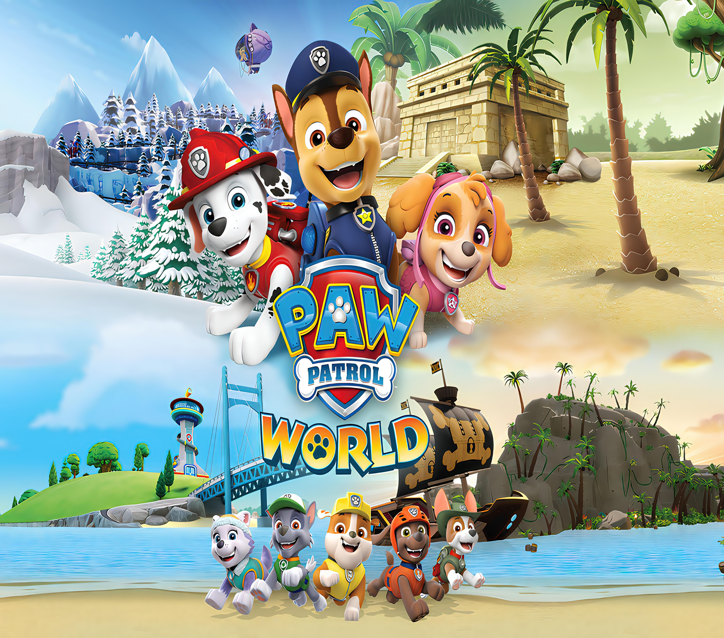 Paw Patrol Sublimation Decals