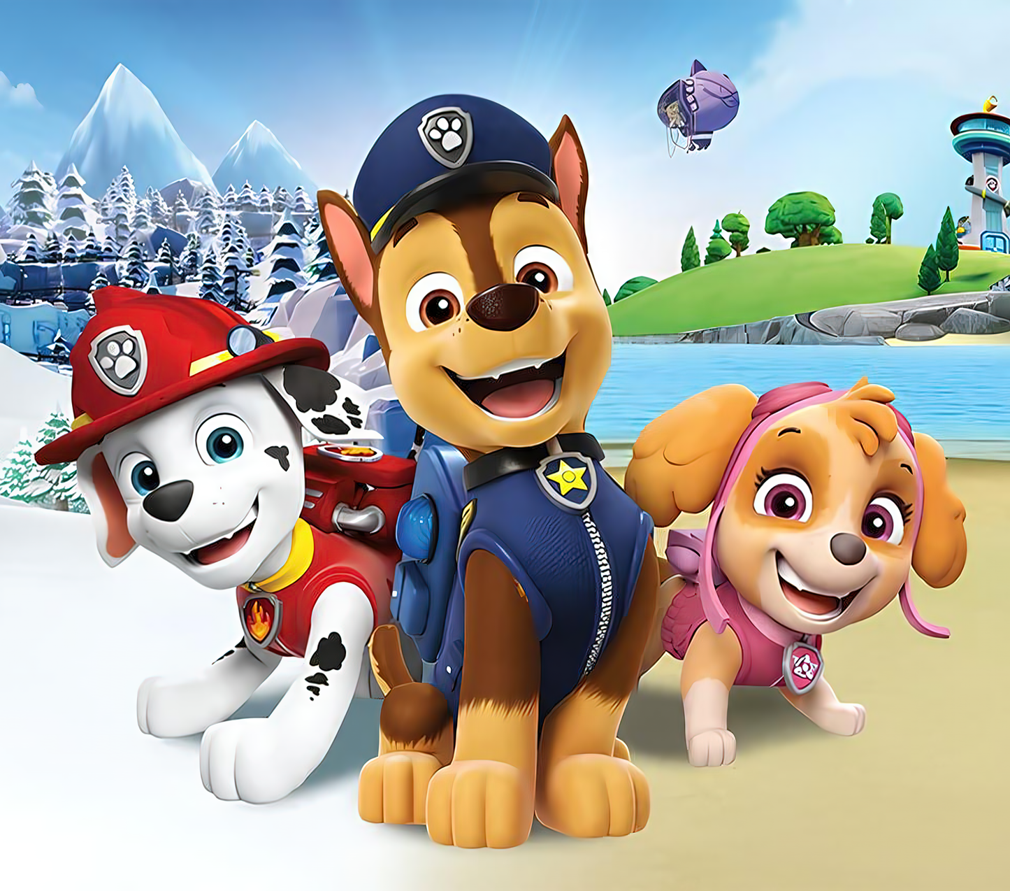 Paw Patrol Sublimation Decals