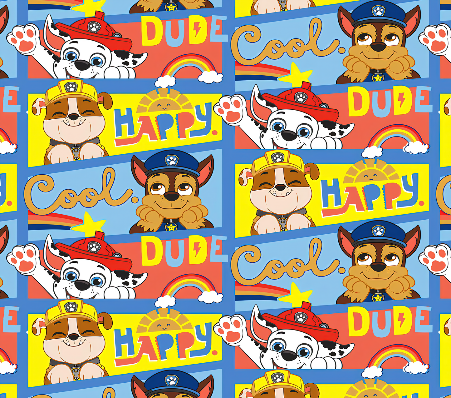 Paw Patrol Sublimation Decals