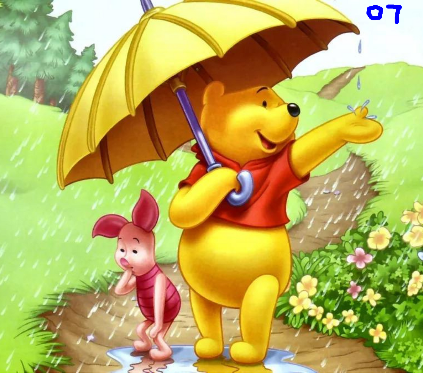 Winnie the Pooh Sublimation Decals