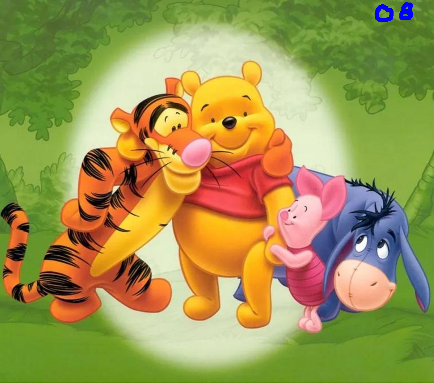 Winnie the Pooh Sublimation Decals