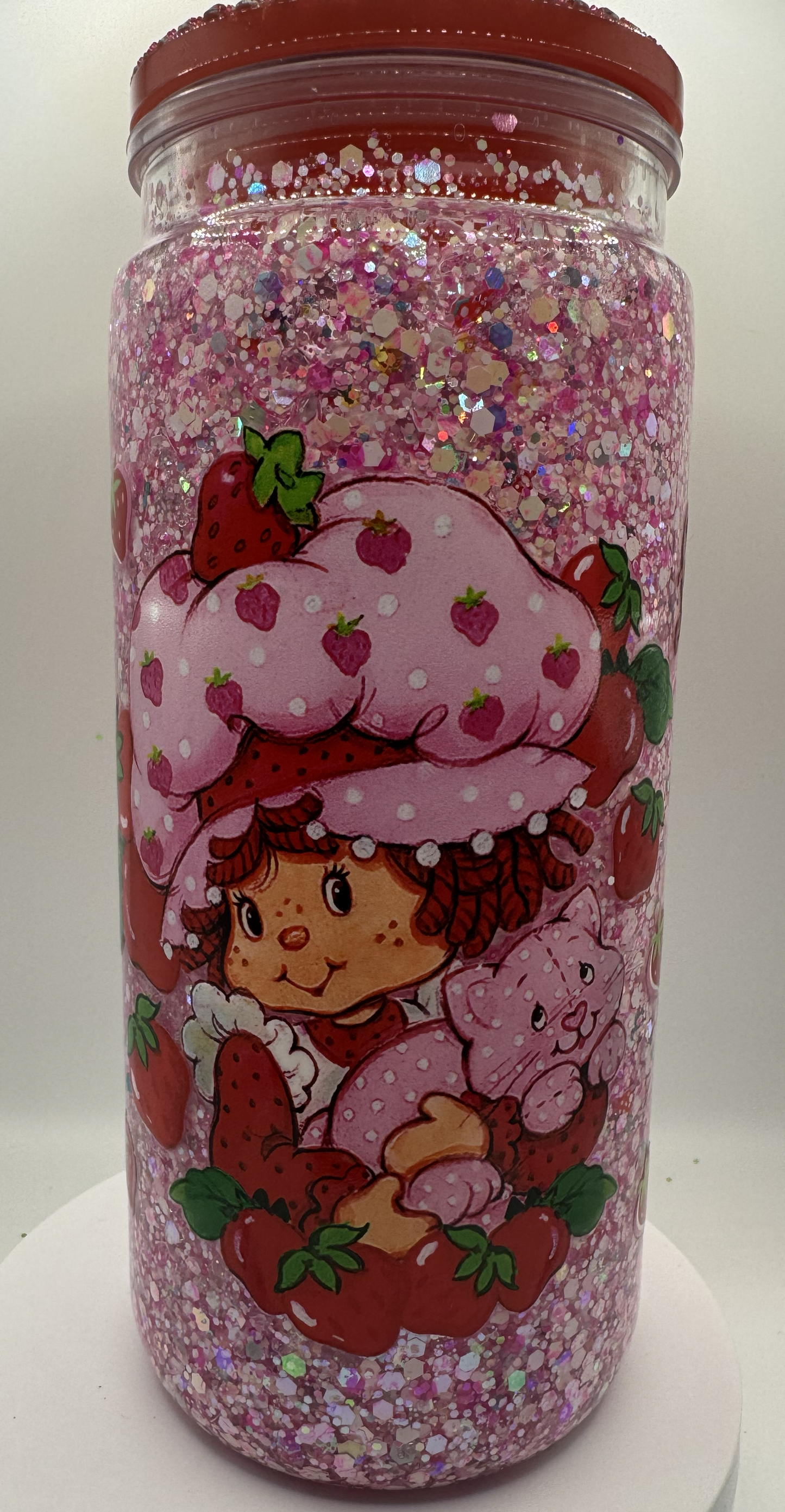 20 OZ ACRYLIC STRAWBERRY SHORTCAKE LIFE IS SWEET