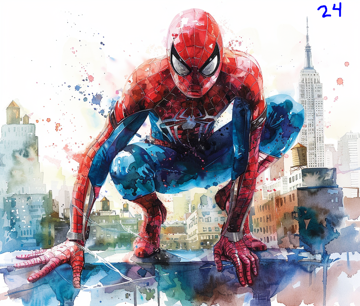 Spiderman Sublimation Decals