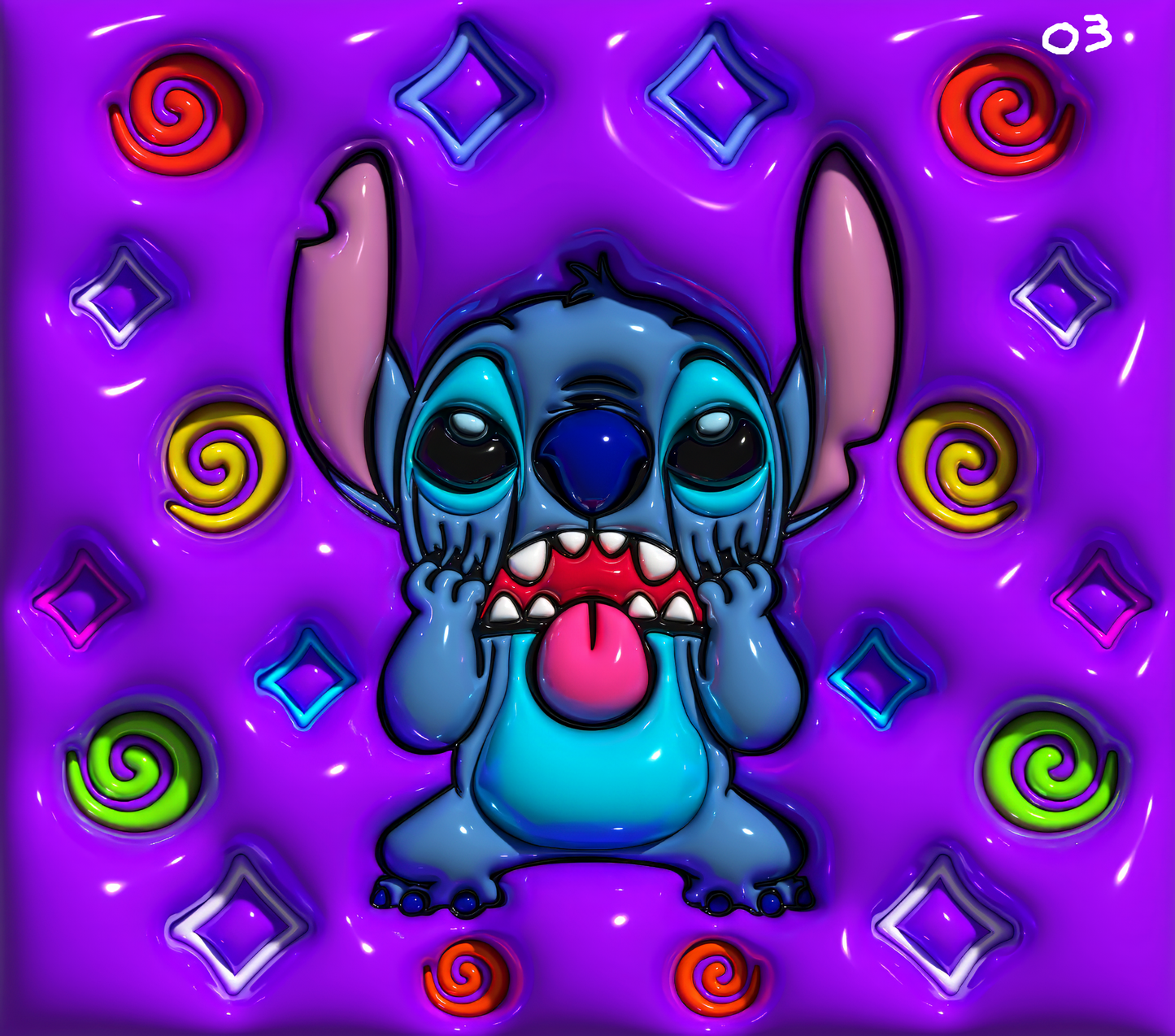 Stitch Sublimation Decals 2