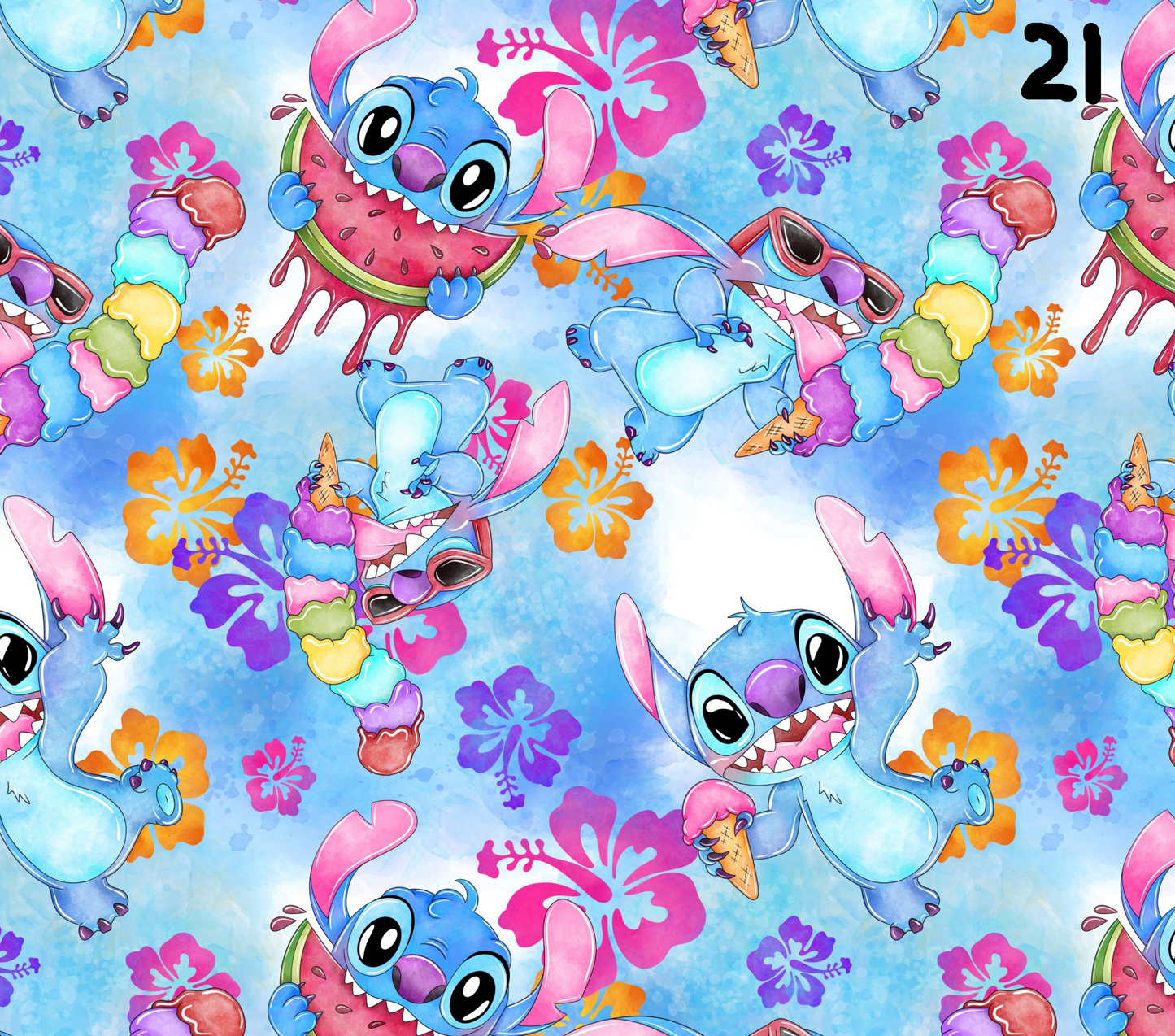 Stitch Sublimation Decals 1