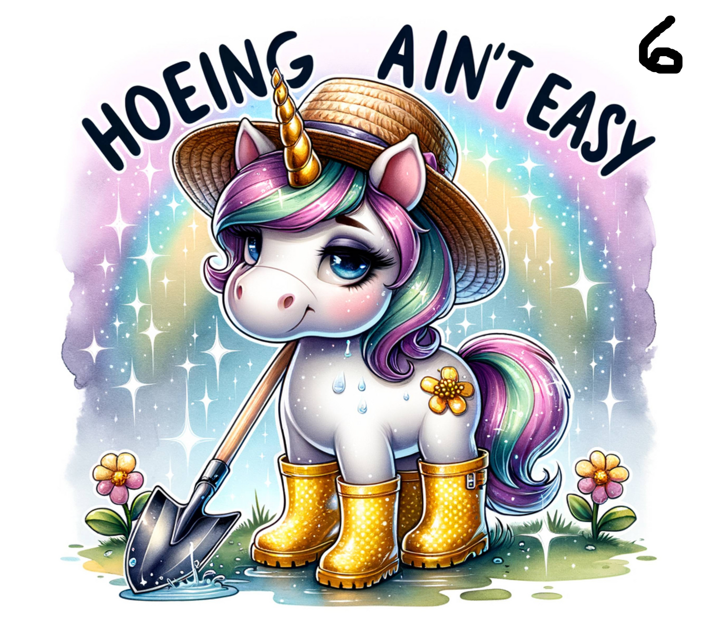Unicorn Sublimation Decals