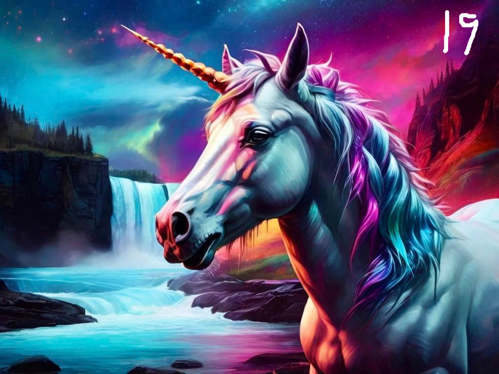 Unicorn Sublimation Decals