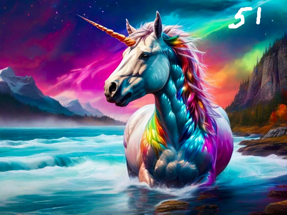 Unicorn Sublimation Decals